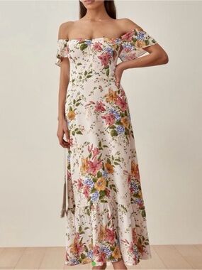 Reformation Marie Antoinette Butterfly Dress